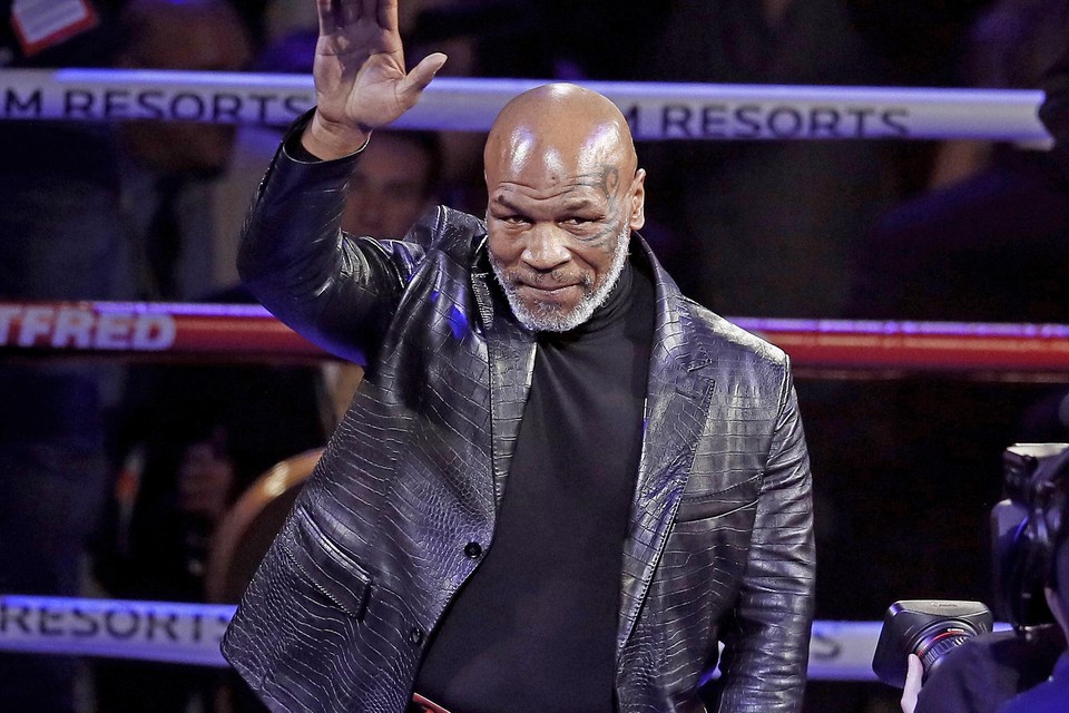 Mike Tyson is 54 jaar oud. 
