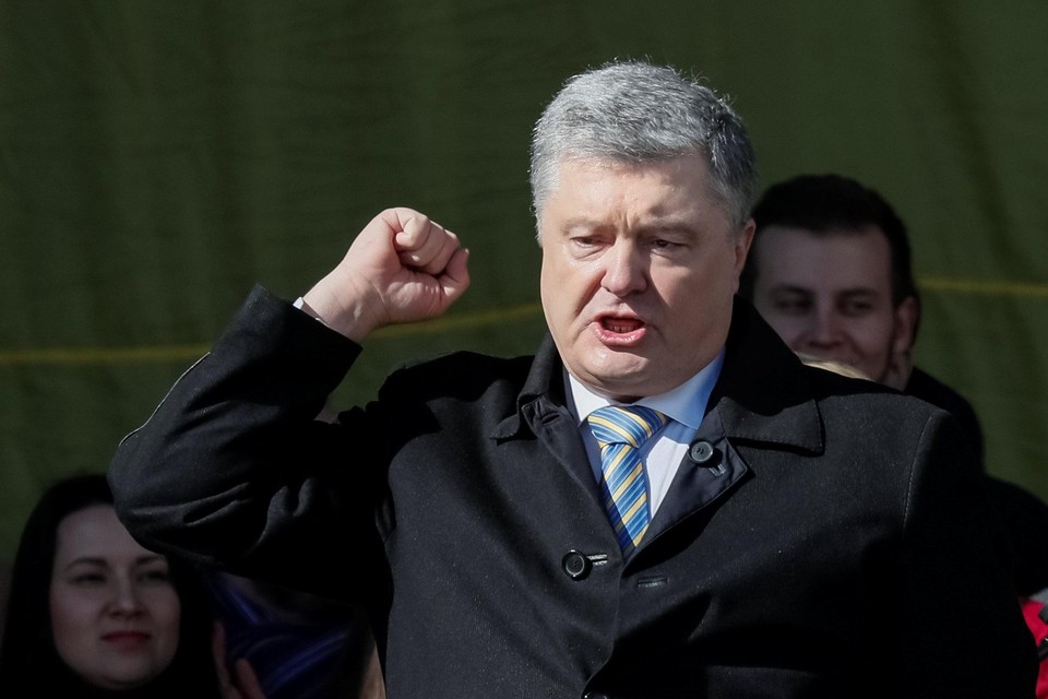 Voormalig Oekraïens president Petro Porosjenko. 
