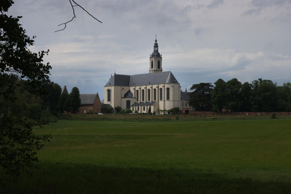 De abdij van Averbode. 