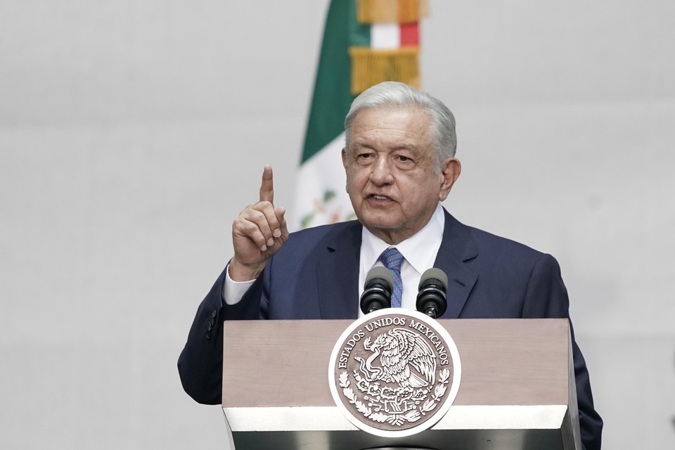 Mexicaanse president Andrés Manuel López Obrador.
