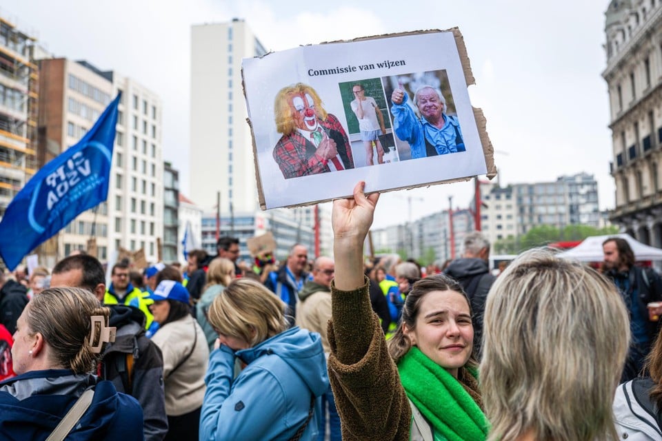 Vorige week vond er in Antwerpen al een grote protestactie plaats.