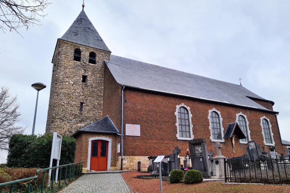 De Sint-Agapituskerk in Vliermaal staat op het hoogste punt van Kortessem.