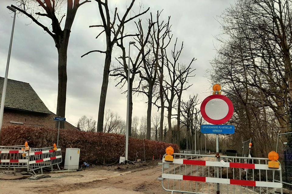 De rioleringswerken in Klein-Gelmen en Veulen zitten in de laatste fase. 