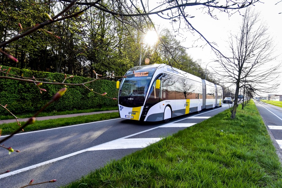 Op het Brabantnet in de Brusselse rand rijden al trambussen. 