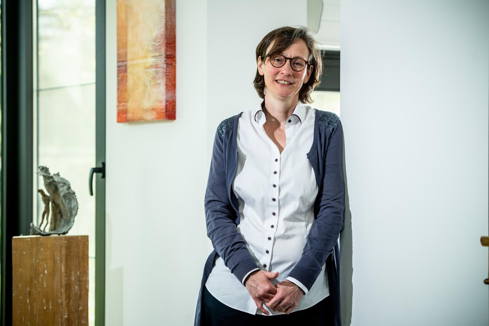 Corinne Vandermeulen, vaccinoloog aan de KU Leuven. 