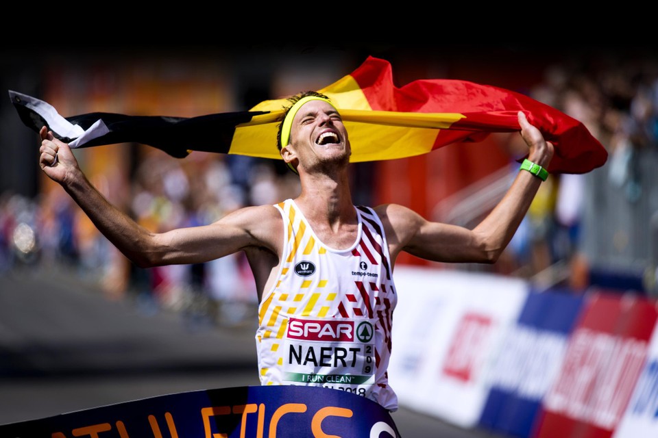 Vier jaar geleden won Koen Naert in Berlijn de Europese titel in het marathon. 