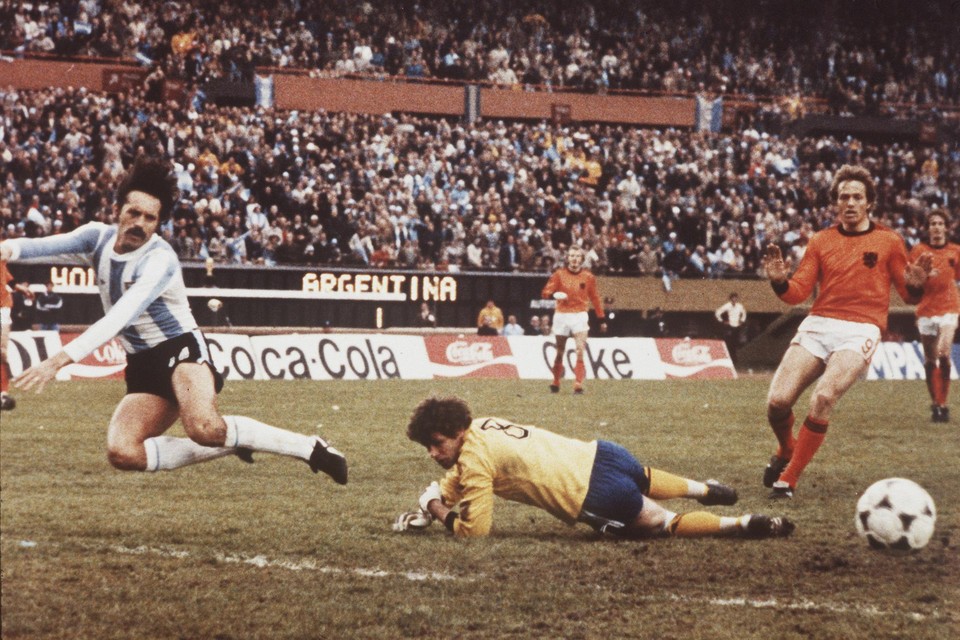 Jan Jongbloed op het WK 1978.