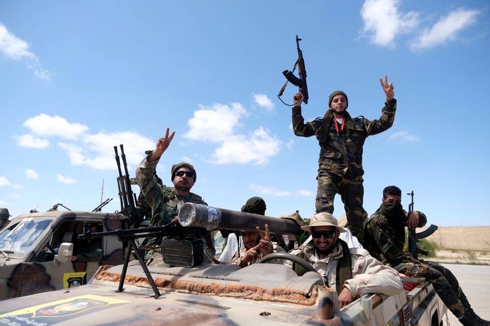 De situatie in Libië begint meer en meer te lijken op het conflict in Syrië, zeggen de Amerikanen 