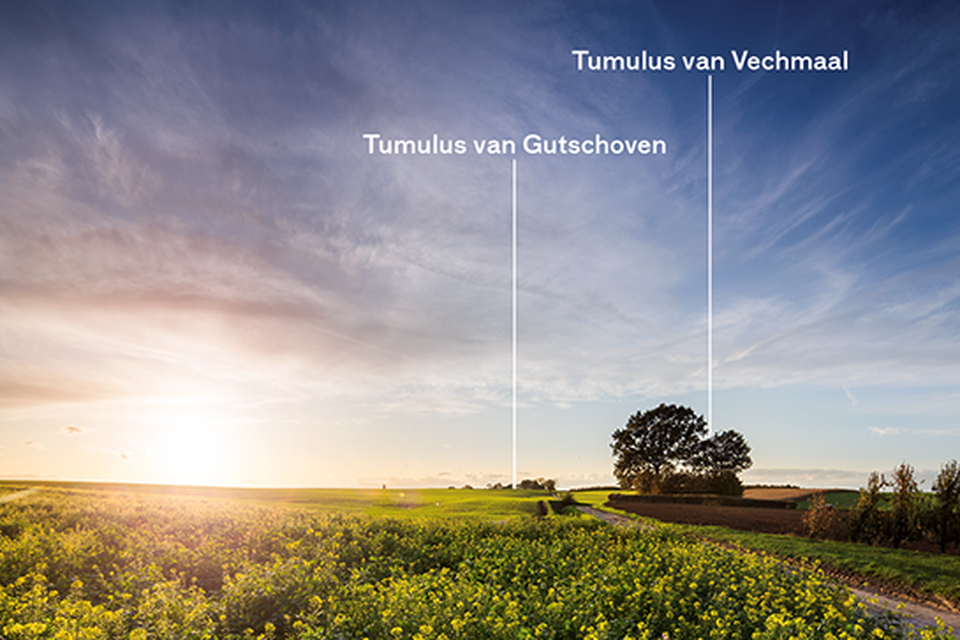 De provincie Limburg wil de tumuli van Gutschoven en Vechmaal, twee oude landmarks in de gemeente, nieuw leven inblazen.