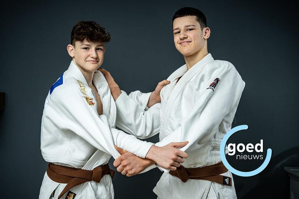 Judoka’s Max en Kenzo Cremers.