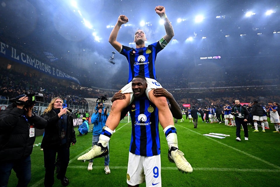 Inter Milaan veroverde maandag de Italiaanse titel na een duel tegen… AC Milan.