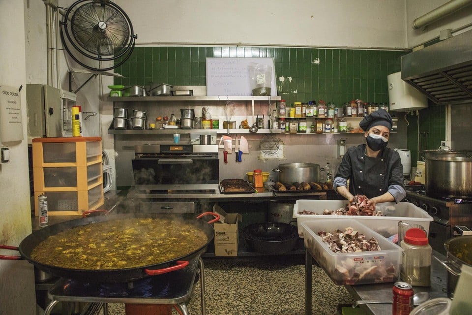 Gaarkeuken Tardor voorziet dagelijks zo’n achthonderd mensen van een maaltijd. 