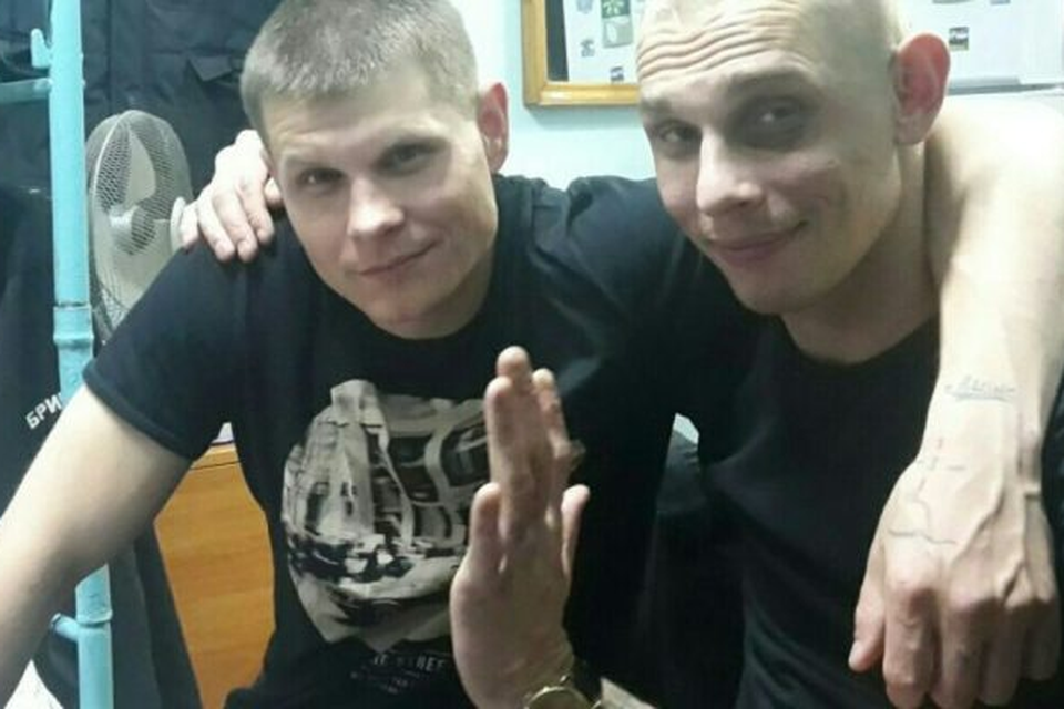 Maxim Bochkaryov (links) en Igor Sofonov.