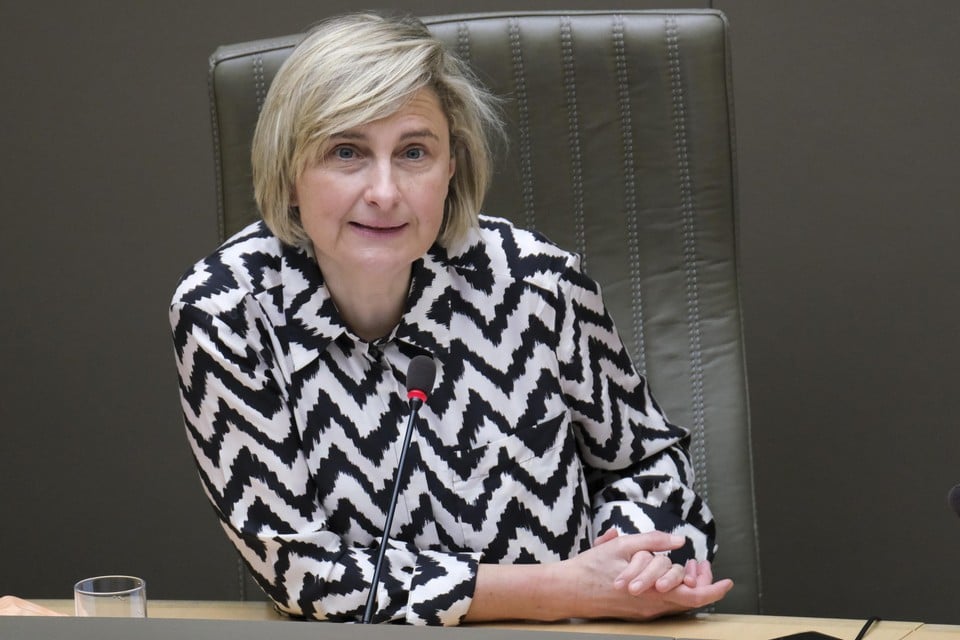 Vlaams minister van Welzijn Hilde Crevits. 
