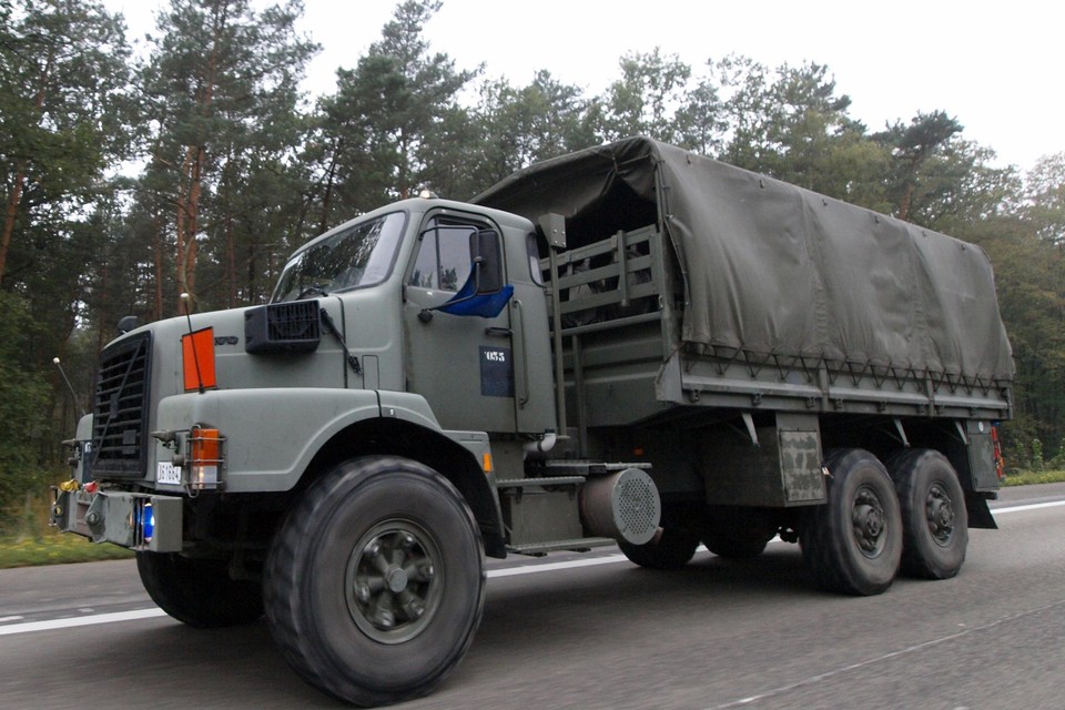 De vrachtwagens doen al dienst sinds begin jaren 90.