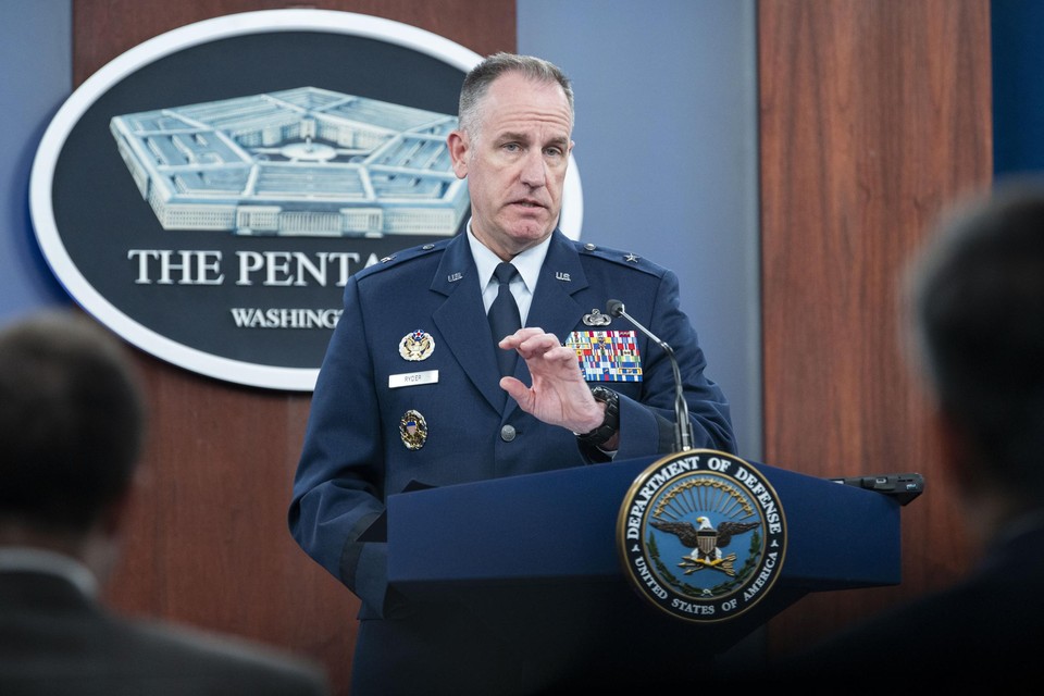 Pentagon-woordvoerder Pat Ryder zei dat de extra troepen “niet naar Israël gaan”.