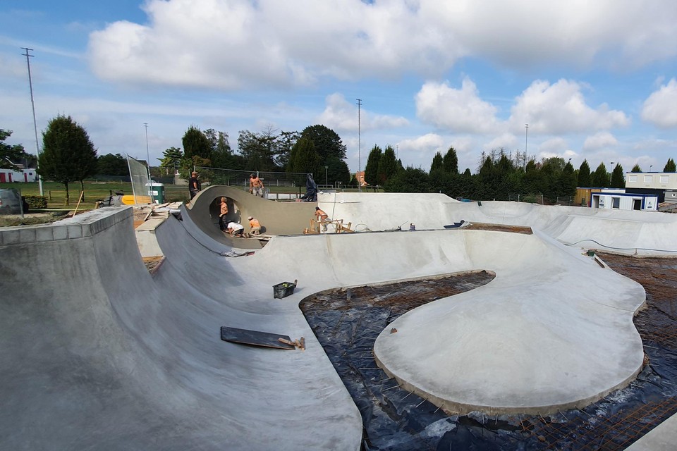 Het skatepark in de sportzone is vergroot en een plek waar jongeren graag samen komen