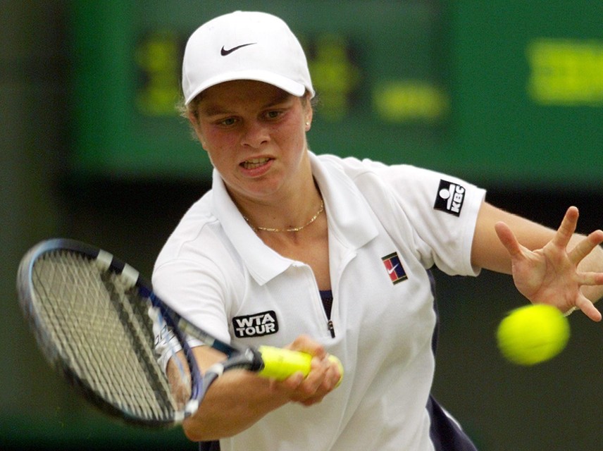 De tenniswereld leert de amper 16-jarige Kim Clijsters in 1999 kennen op Wimbledon. 