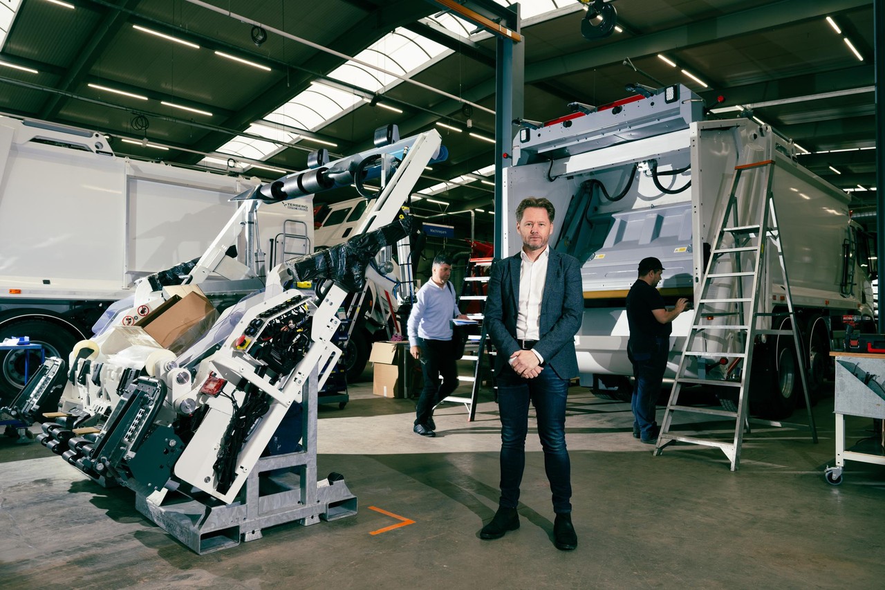 Terberg Matec investeert 8 miljoen euro in nieuwe vestiging voor assemblage huisvuilwagens
