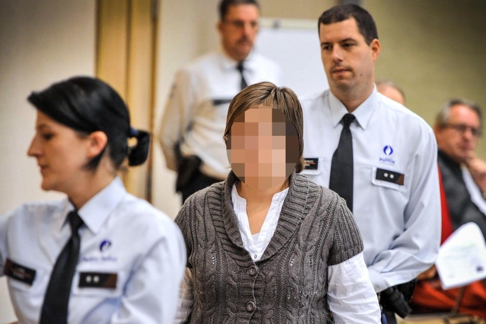 Els Clottemans tijdens haar proces in 2010. 