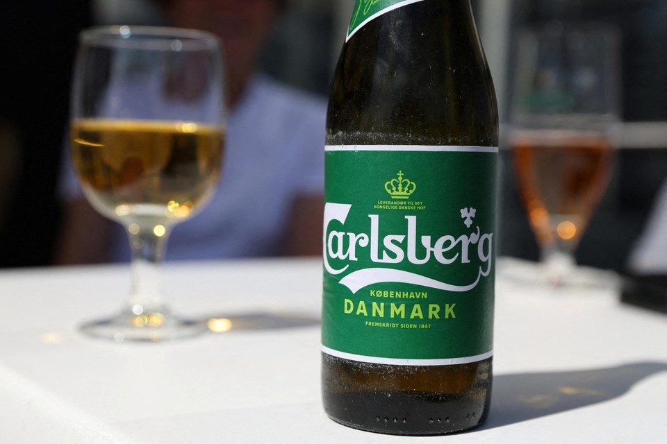 Ook biermerk Carlsberg kondigde nieuwe prijsstijgingen aan