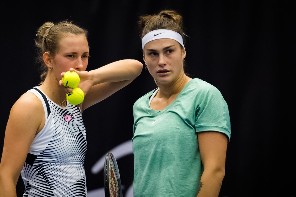 Aryna Sabalenka Haar Dubbelpartner Wordt De Tegenstander V Het Belang Van Limburg Mobile