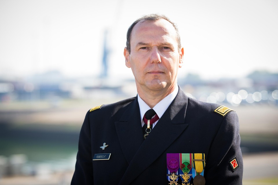Viceadmiraal Wim Robberecht.