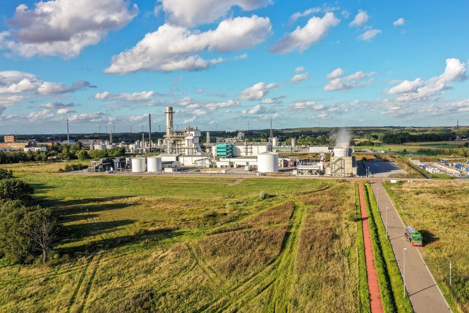 Bij de gascentrale van T-Power wil Tessenderlo Chemie nog een nieuwe, grotere gascentrale bouwen. 